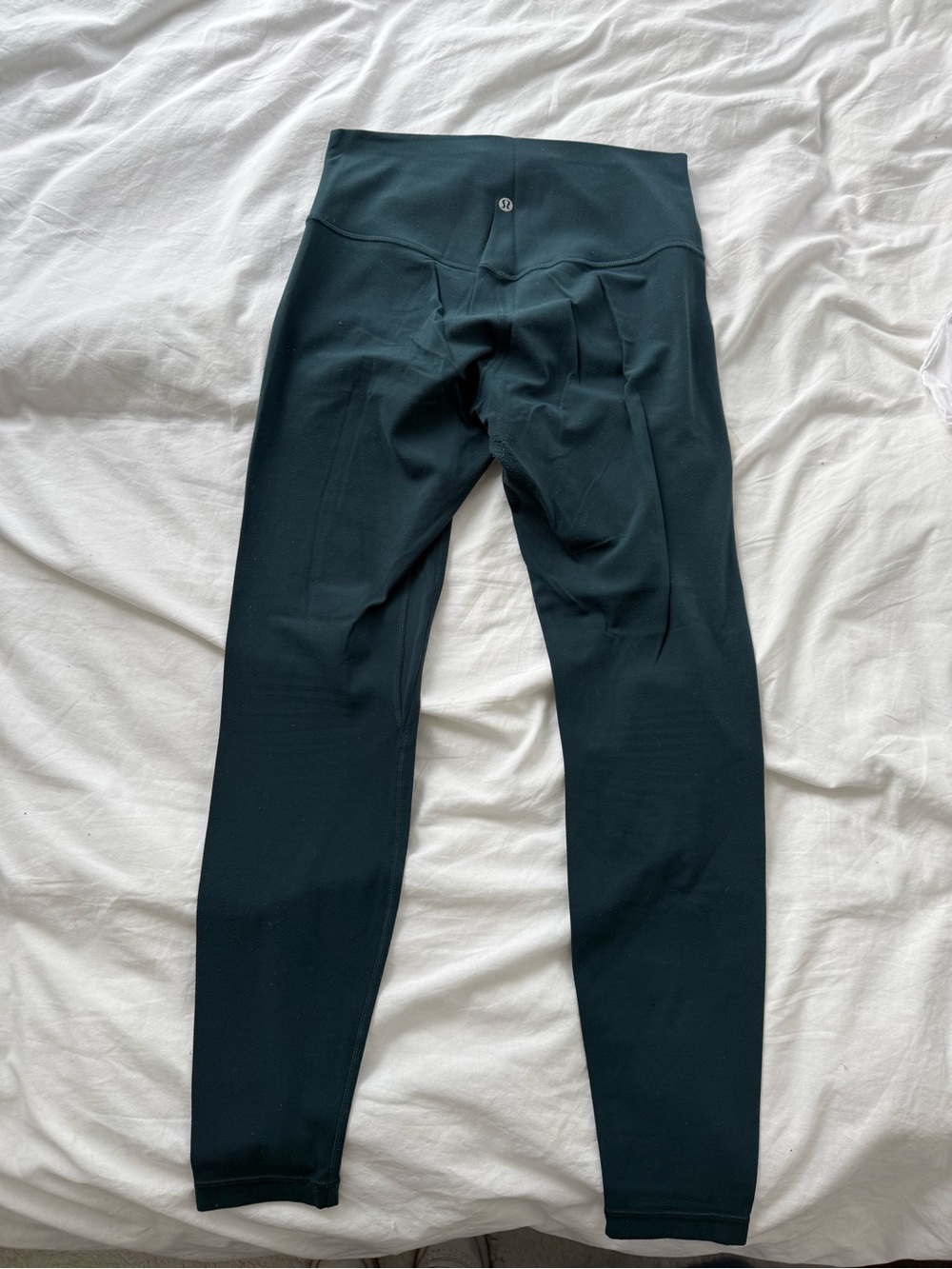 Lululemon High-Rise Teal Tights